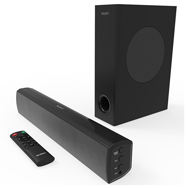 Majority Bowfell Plus Kompakt Soundbar ve Subwoofer (BT, AUX, Optik, USB)